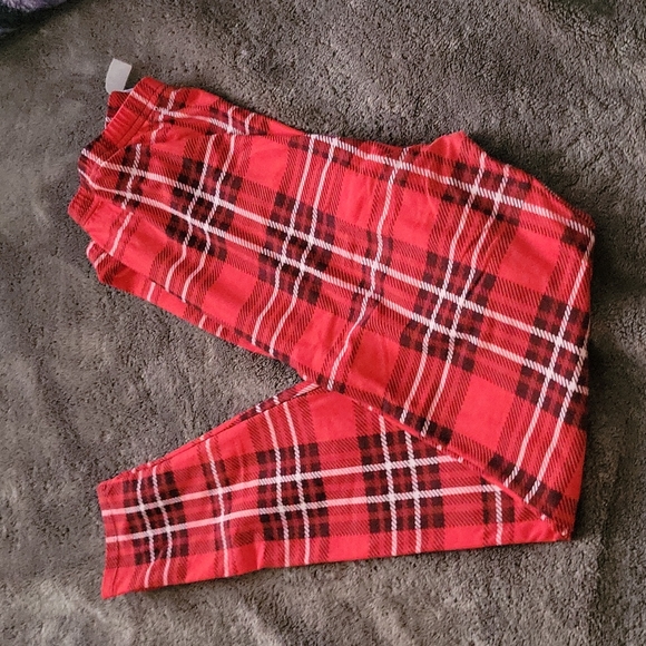 SOLD! Red Plaid Leggings - Picture 4 of 4